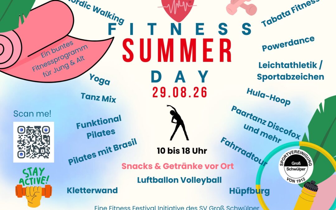 Fitnesstag SV Groß Schwülper Okerhalle 29.08.2026